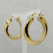 Orecchini ovali oro 18k 4.20 gr | Gioiellitosti.it